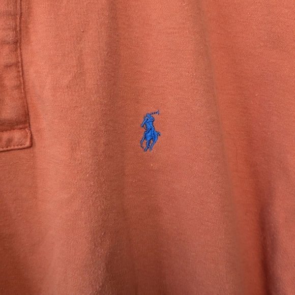 VINTAGE Polo Ralph Lauren Men Polo Shirt Made In USA 100% Cotton Size L - Picture 4 of 8